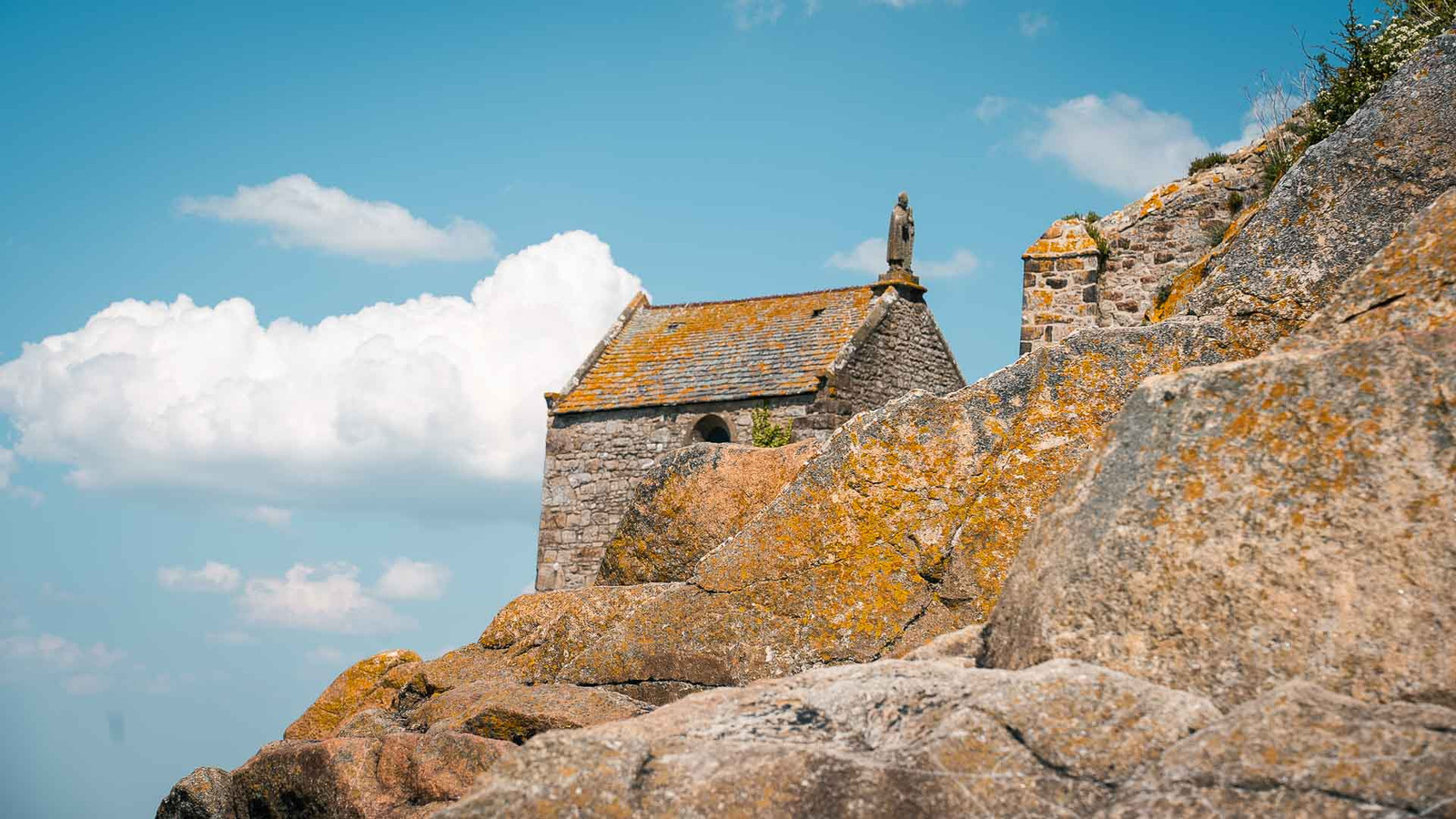 Saint-Aubert Chapel, Mont Saint Michel