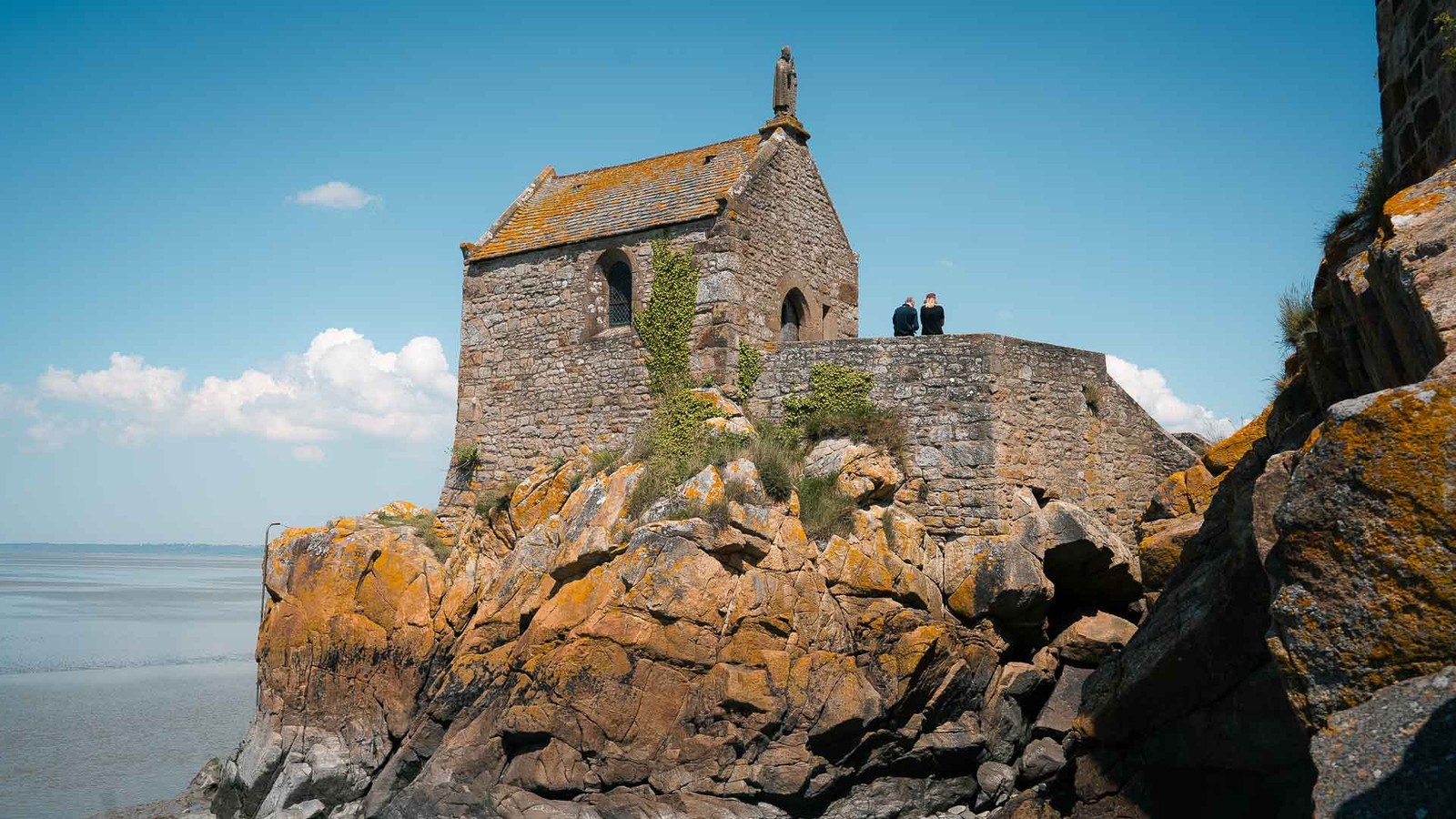 Saint-Aubert Chapel, Mont Saint Michel