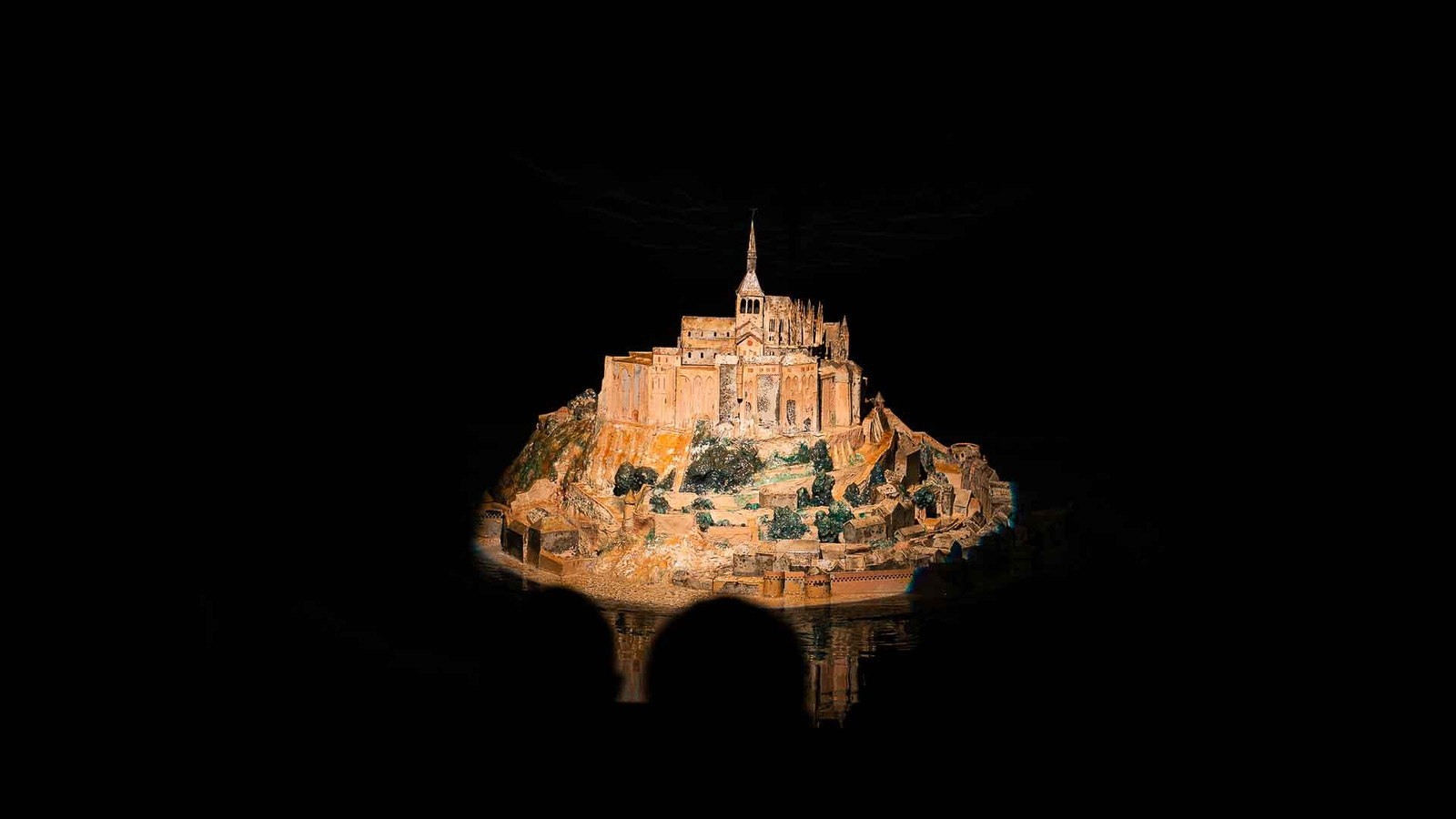 The Archéoscope show, Mont Saint Michel