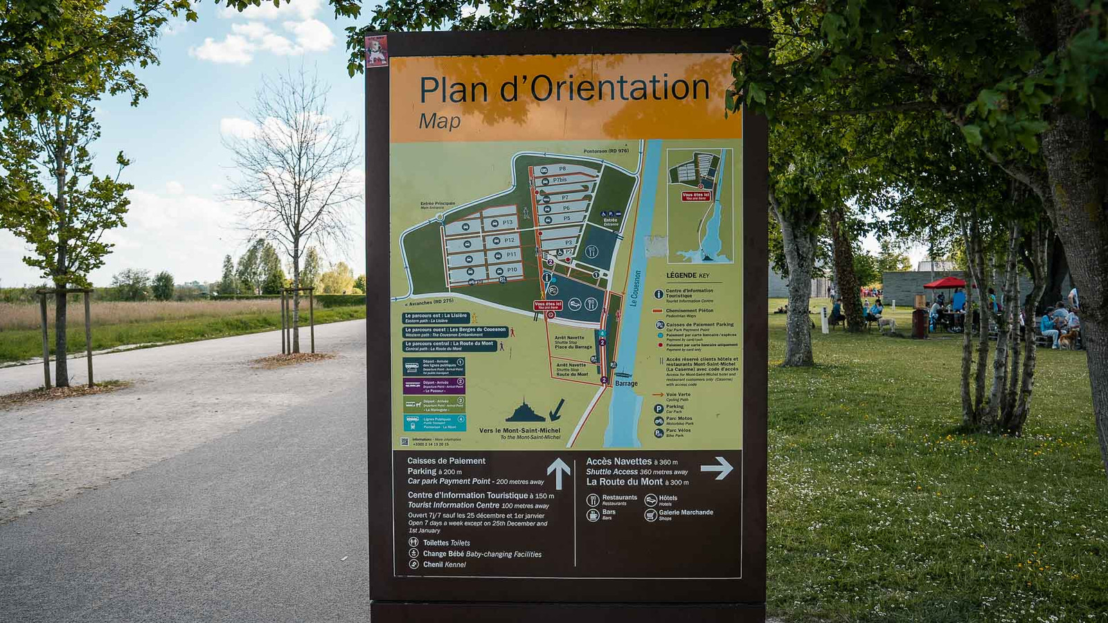 How to Pay for Parking at Mont Saint Michel