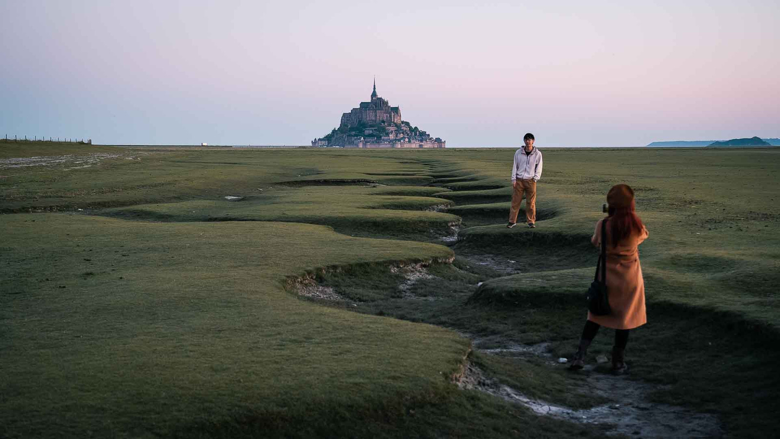 Mont Saint Michel in Autumn