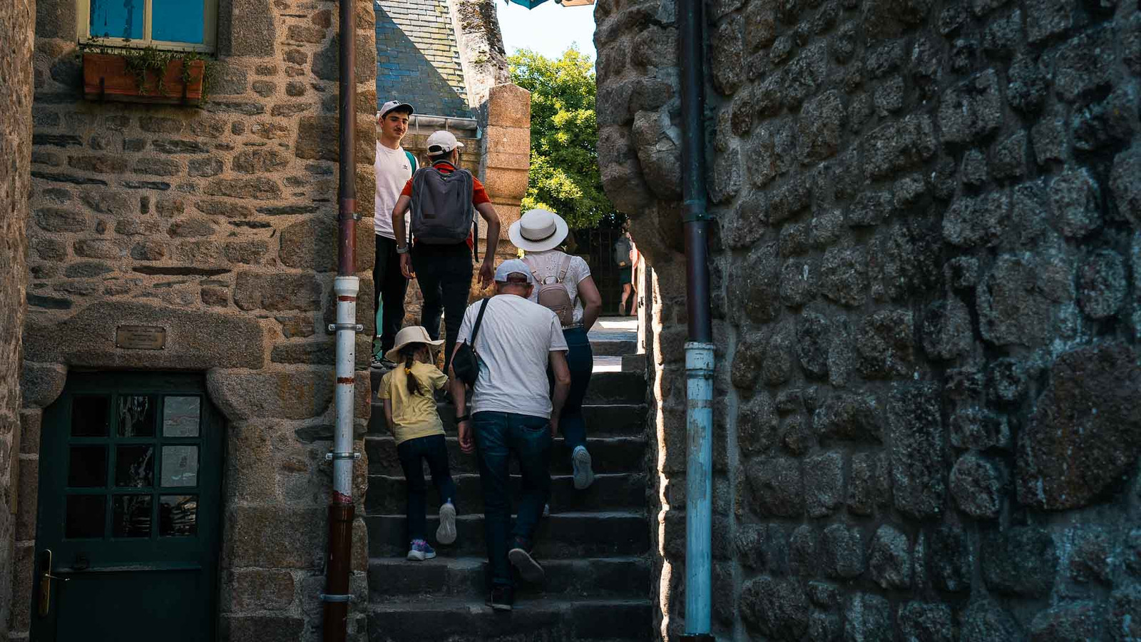bring good shoes at the Mont Saint Michel