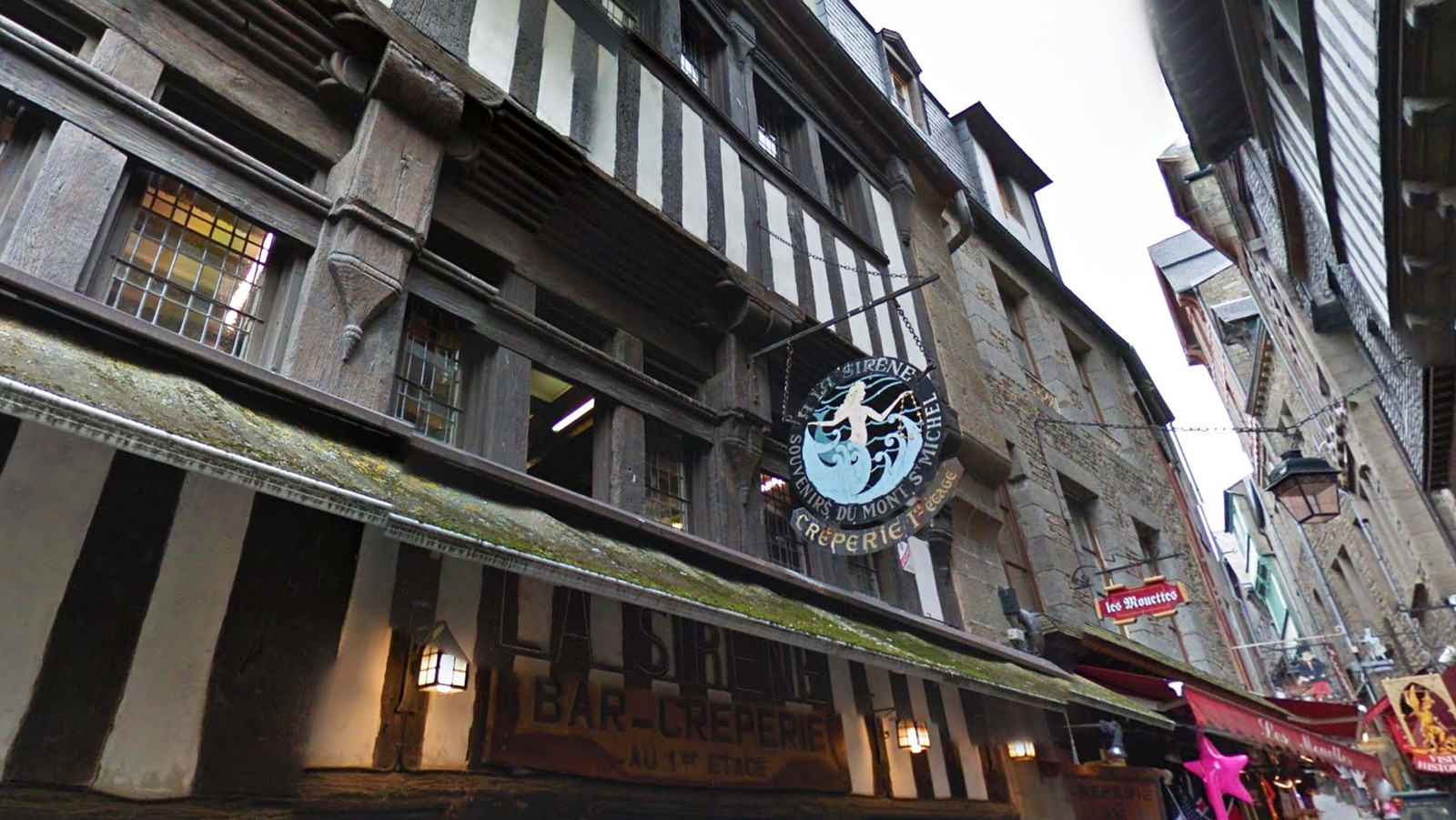 Crêperie la Sirène, Mont Saint-Michel