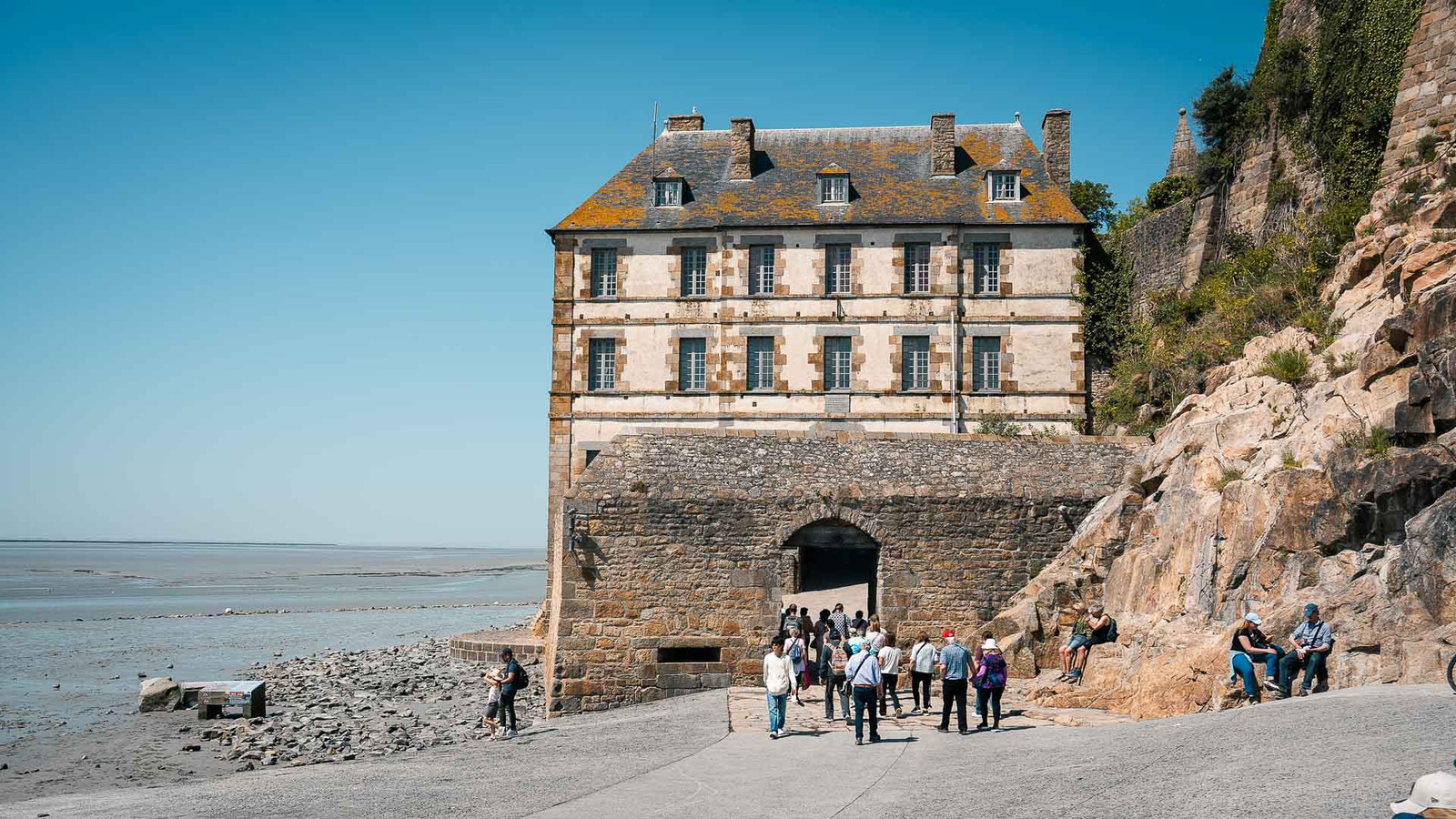 Enceinte des Fanils, Mont Saint-Michel