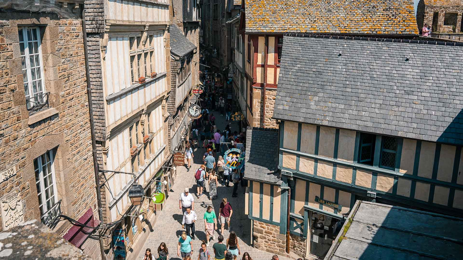 Mont Saint Michel Grande Rue